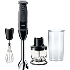 Braun Multi Quick 5 Varo Hand Blender with 21 Speeds Whisk and 1.5-Cup Chopper