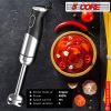 5Core 400W Immersion Hand Blender Multifunctional Electric 9 speed 2 accessories HB 1516