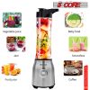 5 Core 600ml Personal Blender for Shakes and Smoothies; Powerful & Professional Smoothie Maker with Portable Bottle 300W Electric Motor BPA Free Food