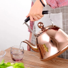 2L Whistling Kettle For Gas Stove Induction Cooker Stainless Steel Whistling Kettle Tea Kettle Water Bottle Coffee Tea Pot