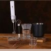 1 Milk Frother With Stand Handheld Frothing Electric Whisk With ; Speed Blender; Milk Froth; Mini Blender And Coffee Blender Froth Smoothie; Latte;